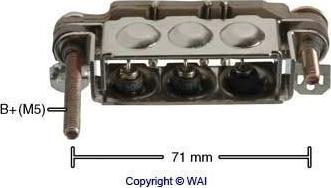 WAI IMR7117 - Ispravljac, alternator www.molydon.hr