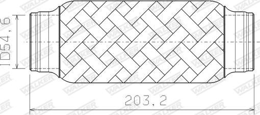 Walker 08937 - Gibljiva cijev, Ispušni sistem www.molydon.hr