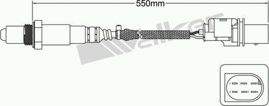 Walker 800-95009 - Lambda-sonda www.molydon.hr