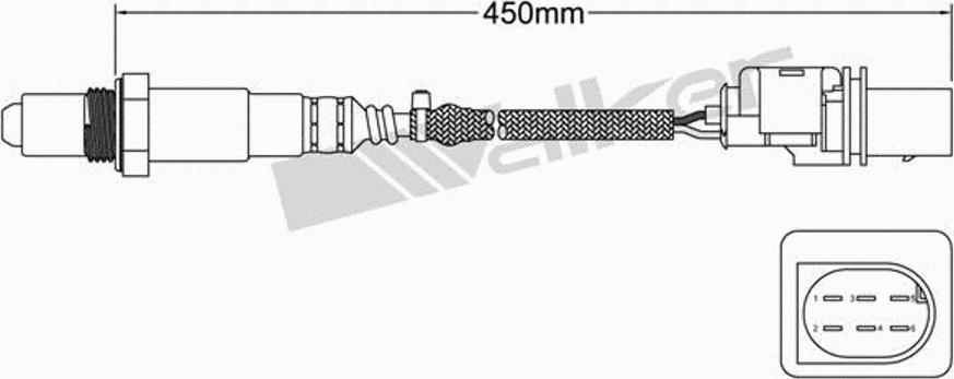 Walker 80095008 - Lambda-sonda www.molydon.hr