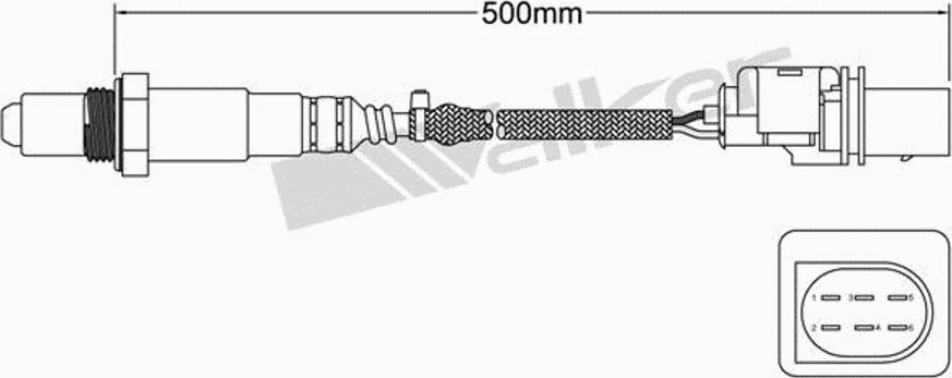 Walker 800-95016 - Lambda-sonda www.molydon.hr