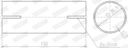 Walker 82432 - Cijevne spojnice, Ispušni sistem www.molydon.hr