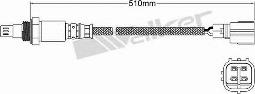 Walker 250-54007 - Lambda-sonda www.molydon.hr