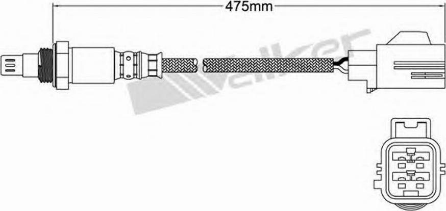 Walker 25054028 - Lambda-sonda www.molydon.hr