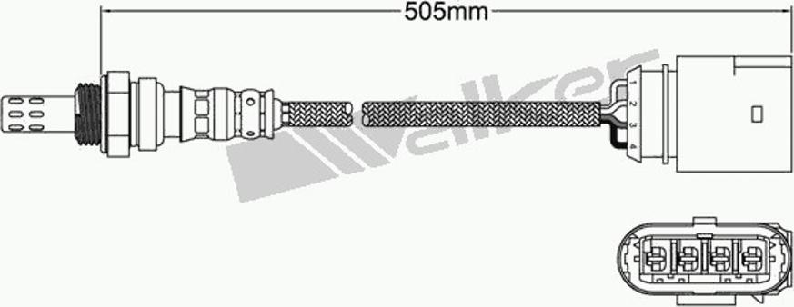 Walker 250-24560 - Lambda-sonda www.molydon.hr