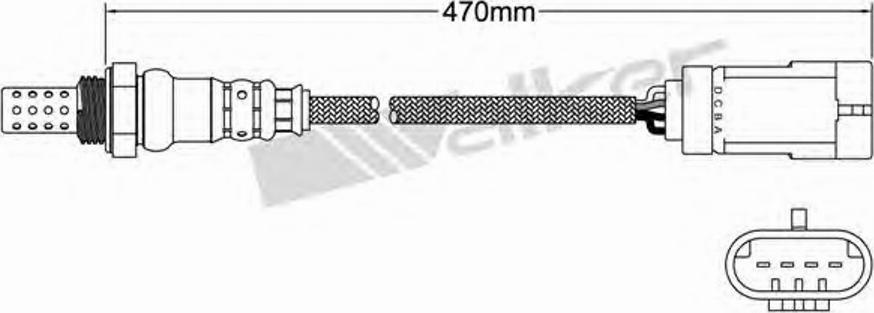 Walker 250-24585 - Lambda-sonda www.molydon.hr