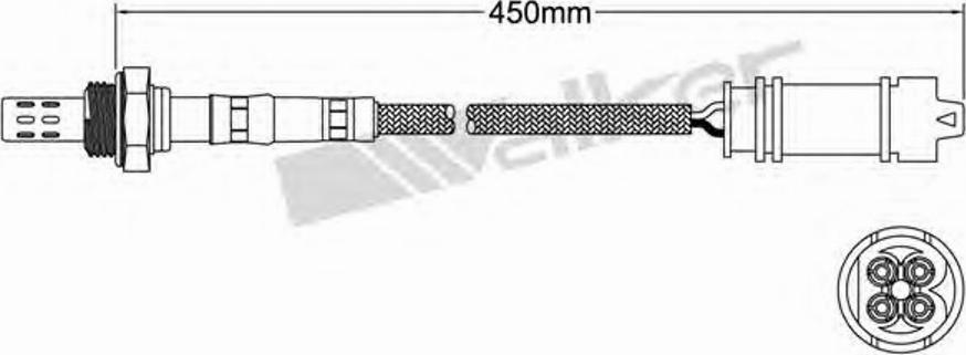 Walker 250-24638 - Lambda-sonda www.molydon.hr