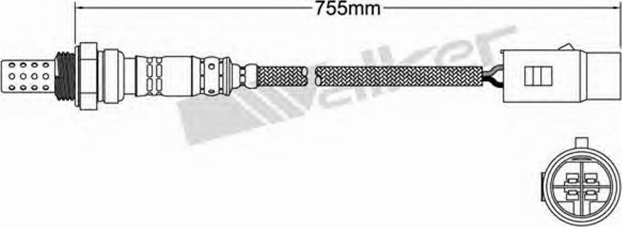 Walker 250-24007 - Lambda-sonda www.molydon.hr