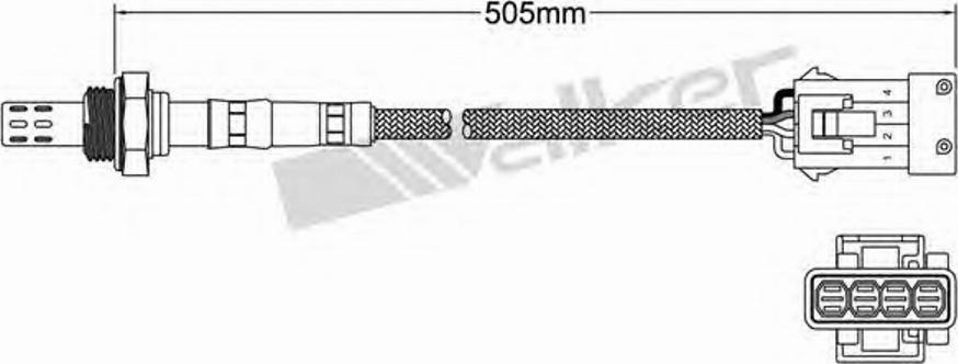 Walker 250-24109 - Lambda-sonda www.molydon.hr