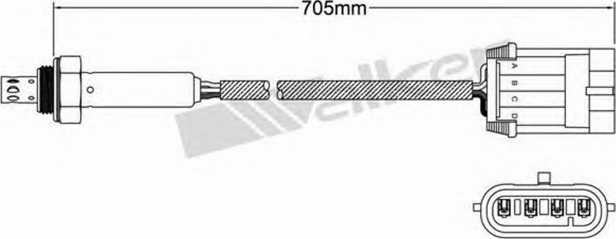 Walker 250-24806 - Lambda-sonda www.molydon.hr