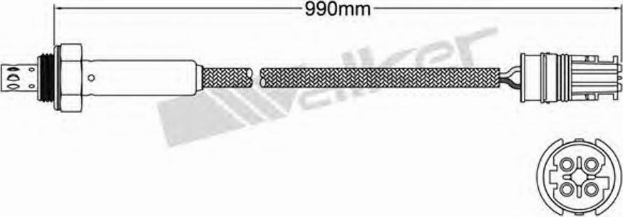 Walker 250-24810 - Lambda-sonda www.molydon.hr