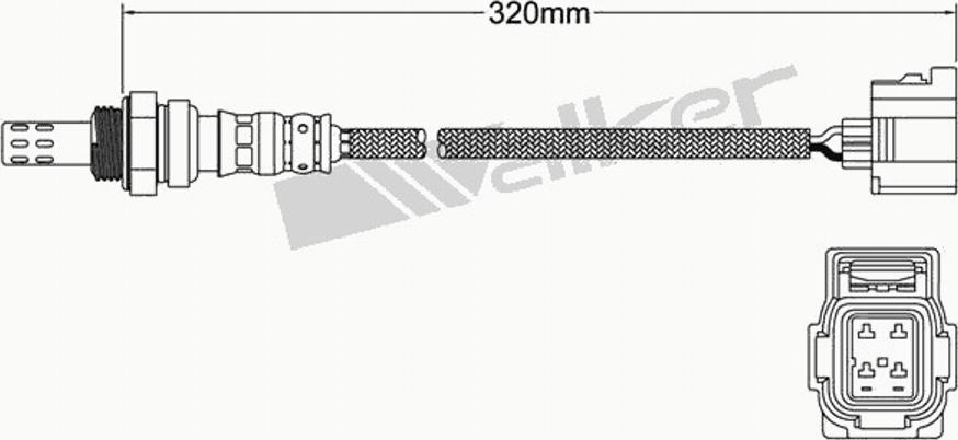 Walker 25024345 - Lambda-sonda www.molydon.hr