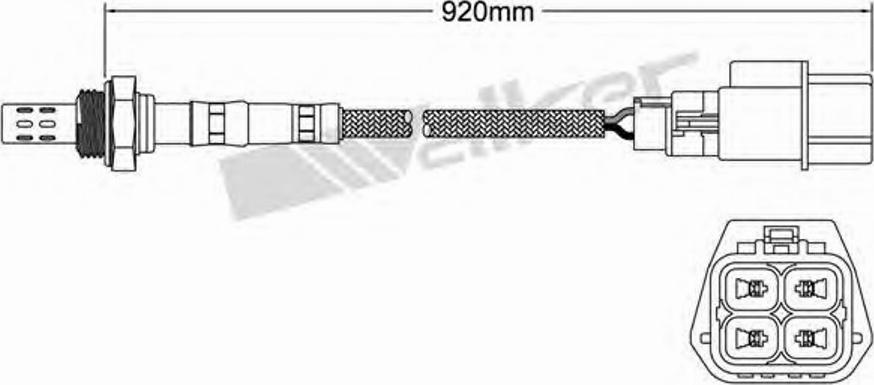 Walker 250-24284 - Lambda-sonda www.molydon.hr