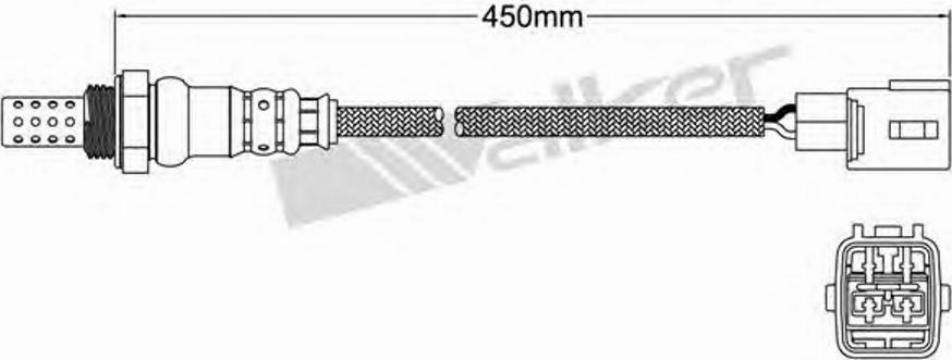 Walker 250-24225 - Lambda-sonda www.molydon.hr