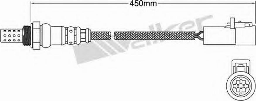 Walker 250-24701 - Lambda-sonda www.molydon.hr