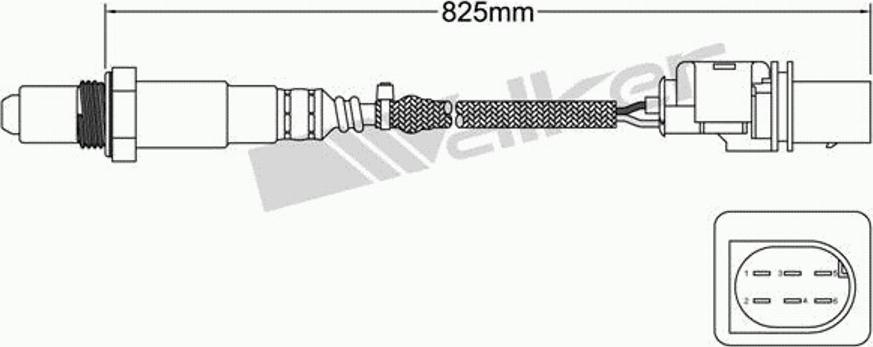 Walker 250-25045 - Lambda-sonda www.molydon.hr