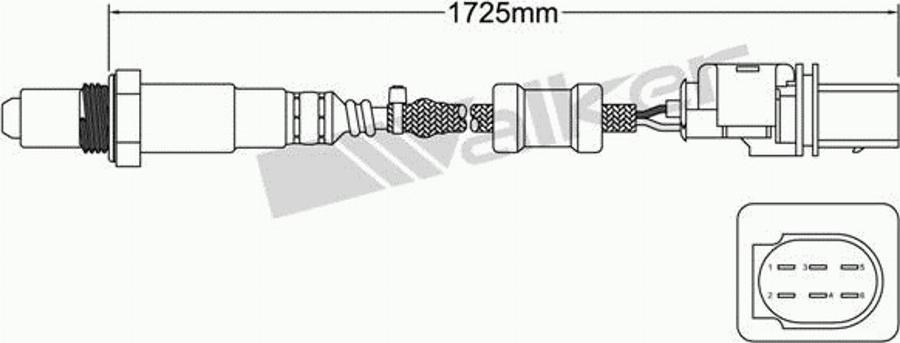 Walker 250-25052 - Lambda-sonda www.molydon.hr