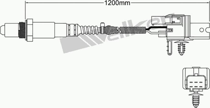 Walker 250-25006 - Lambda-sonda www.molydon.hr