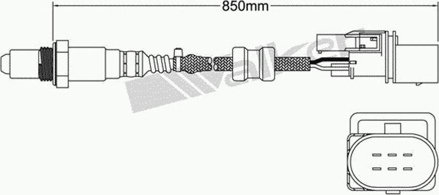 Walker 25025007 - Lambda-sonda www.molydon.hr