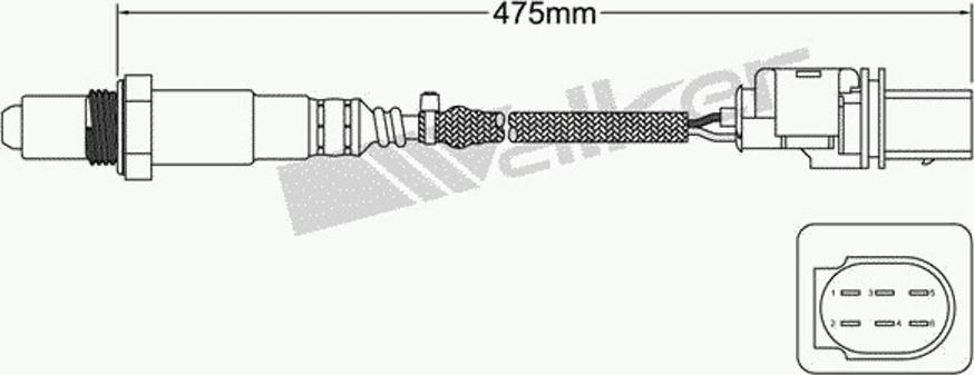 Walker 250-25025 - Lambda-sonda www.molydon.hr