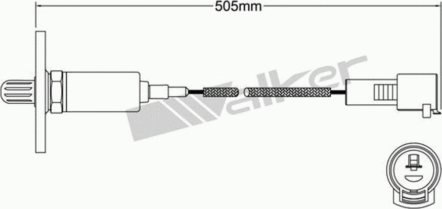 Walker 250-21056 - Lambda-sonda www.molydon.hr