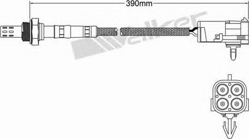 Walker 250-23004 - Lambda-sonda www.molydon.hr