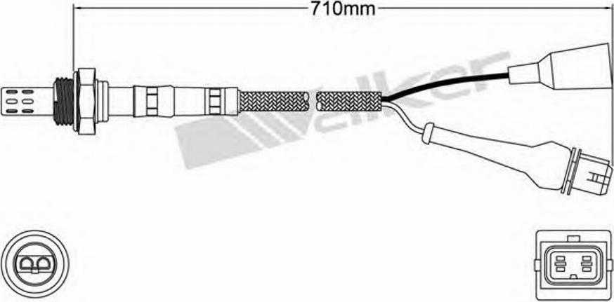 Walker 250-23028 - Lambda-sonda www.molydon.hr