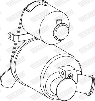 Walker 73335 - DPF filter, filter čestica www.molydon.hr