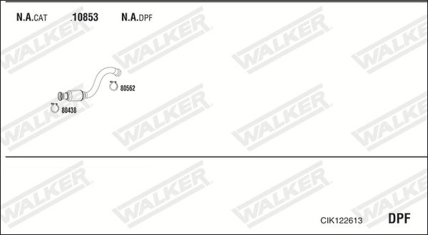 Walker CIK122613 - Ispušni sistem www.molydon.hr