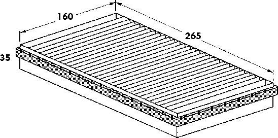 Webasto 82D0325044A - Filter kabine www.molydon.hr