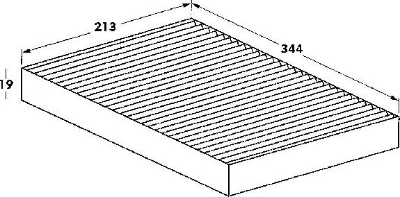 Webasto 82D0325040A - Filter kabine www.molydon.hr