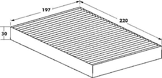 Webasto 82D0325059A - Filter kabine www.molydon.hr