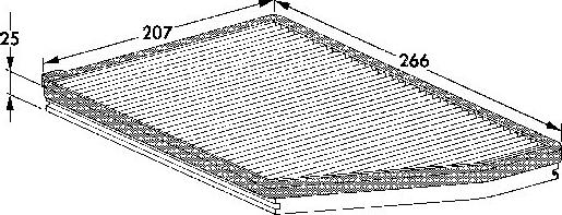 Webasto 82D0325053A - Filter kabine www.molydon.hr