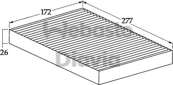 Webasto 82D0325057A - Filter kabine www.molydon.hr