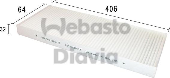 Webasto 82D0325162A - Filter kabine www.molydon.hr