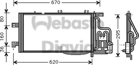 Webasto 82D0226187MA - Kondenzator, klima-Uređaj www.molydon.hr