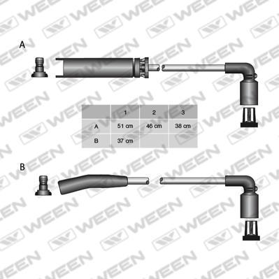 Ween 110-4963 - Set kablova za paljenje www.molydon.hr