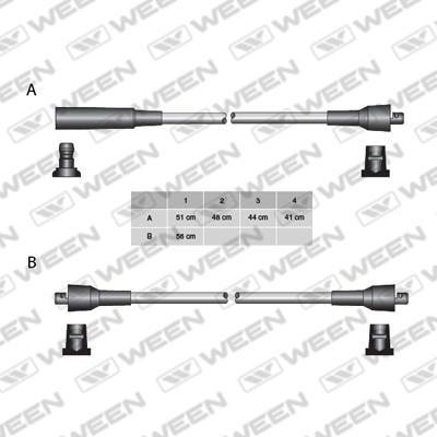 Ween 110-5013 - Set kablova za paljenje www.molydon.hr