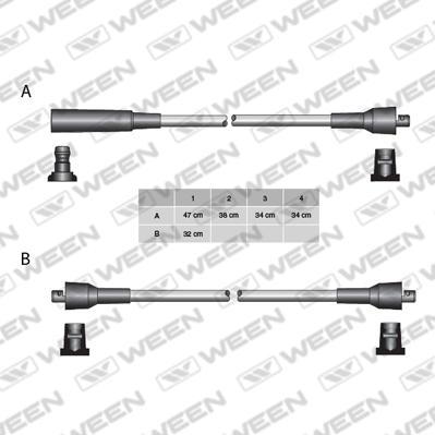 Ween 110-5023 - Set kablova za paljenje www.molydon.hr