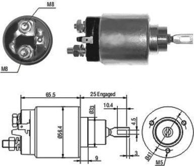 WE PARTS 471480074 - Elektromagnetni Prekidač, starter www.molydon.hr