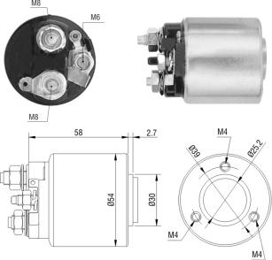 WE PARTS 471480198 - Elektromagnetni Prekidač, starter www.molydon.hr