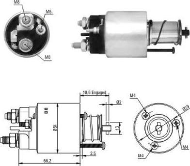 WE PARTS 471480139 - Elektromagnetni Prekidač, starter www.molydon.hr