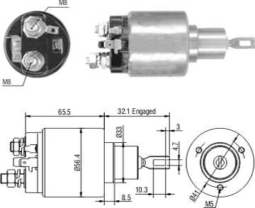 WE PARTS 471480201 - Elektromagnetni Prekidač, starter www.molydon.hr