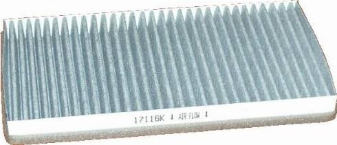 WE PARTS 17116K - Filter kabine www.molydon.hr