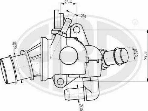 Wilmink Group WG1492783 - Termostat, rashladna tekućinu www.molydon.hr