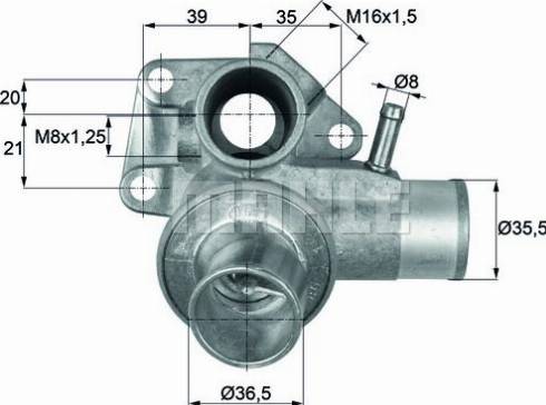 Wilmink Group WG1426492 - Termostat, rashladna tekućinu www.molydon.hr