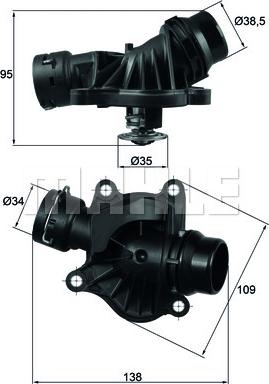 Wilmink Group WG1426504 - Termostat, rashladna tekućinu www.molydon.hr