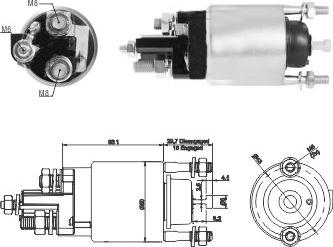 Wilmink Group WG1821440 - Elektromagnetni Prekidač, starter www.molydon.hr