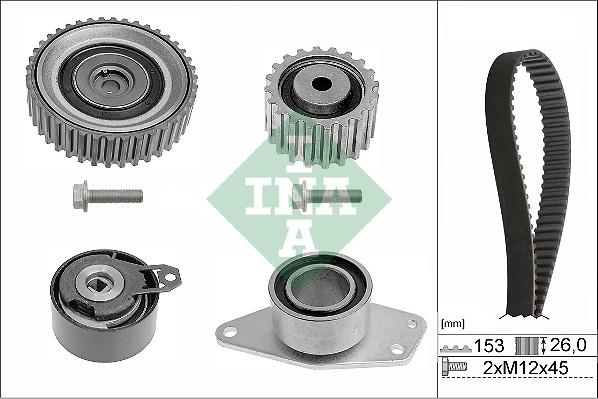 Wilmink Group WG1251417 - Komplet zupčastog remena www.molydon.hr