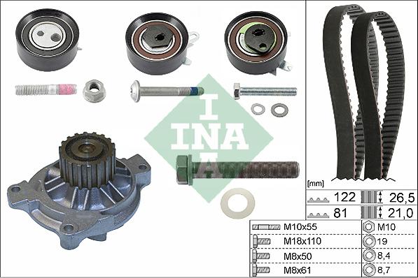 Wilmink Group WG1251869 - Vodena pumpa sa kompletom zupčastog remena www.molydon.hr